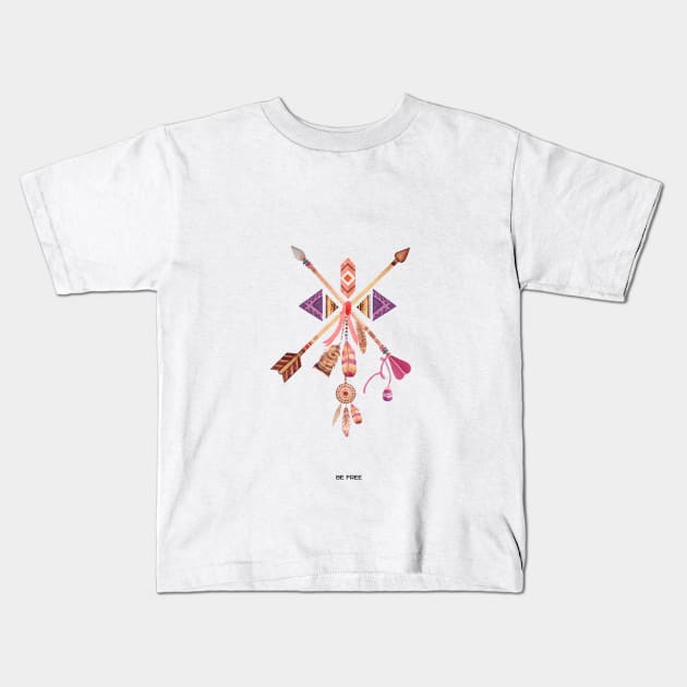 dreamcatcher Kids T-Shirt by alexrow